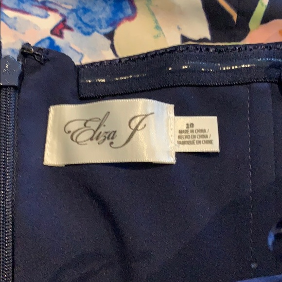 Eliza J Strapless High/Low Dress - Picture 8 of 11